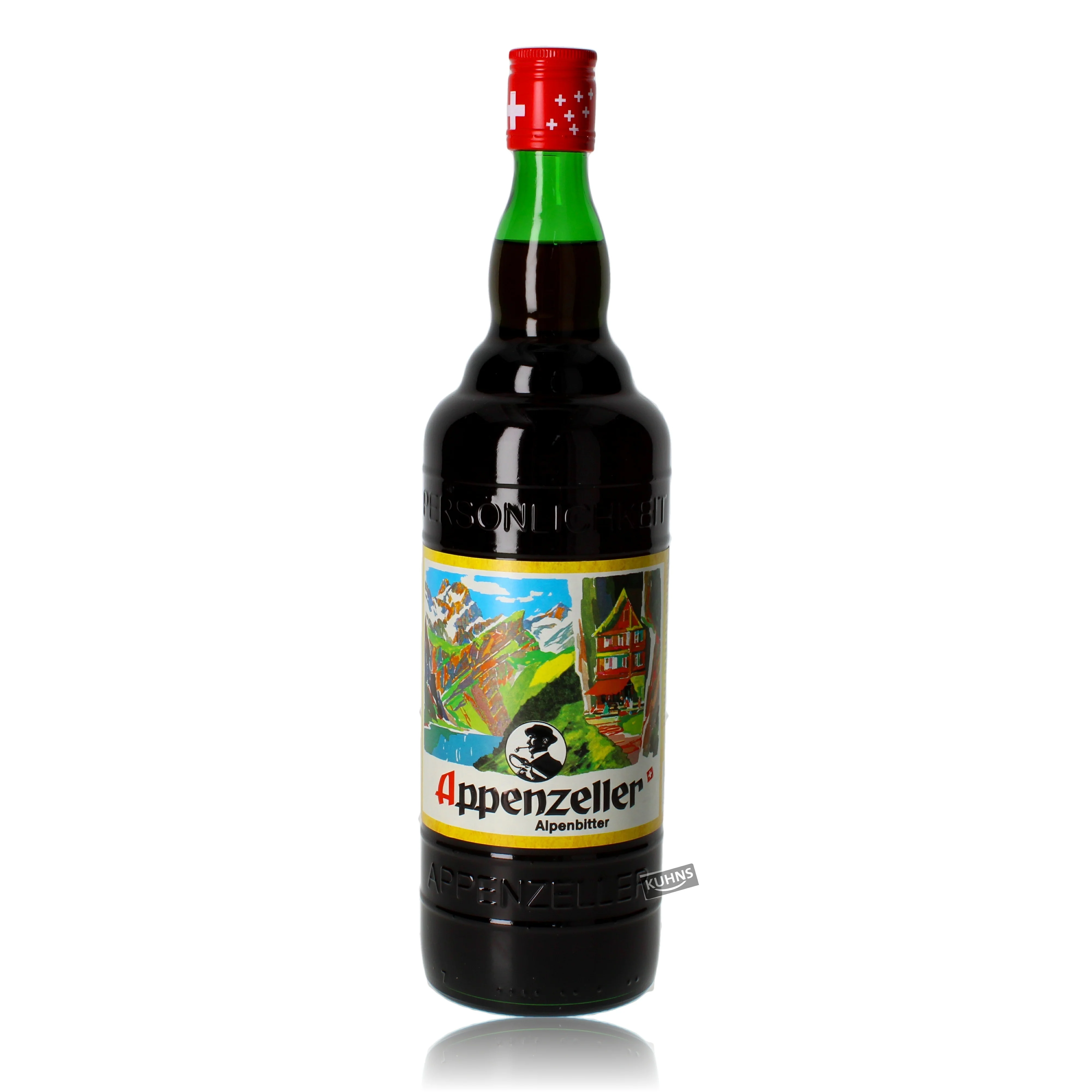 Appenzeller Alpenbitter 1,0l alc. 29 Vol.-%, Kräuterlikör Schweiz