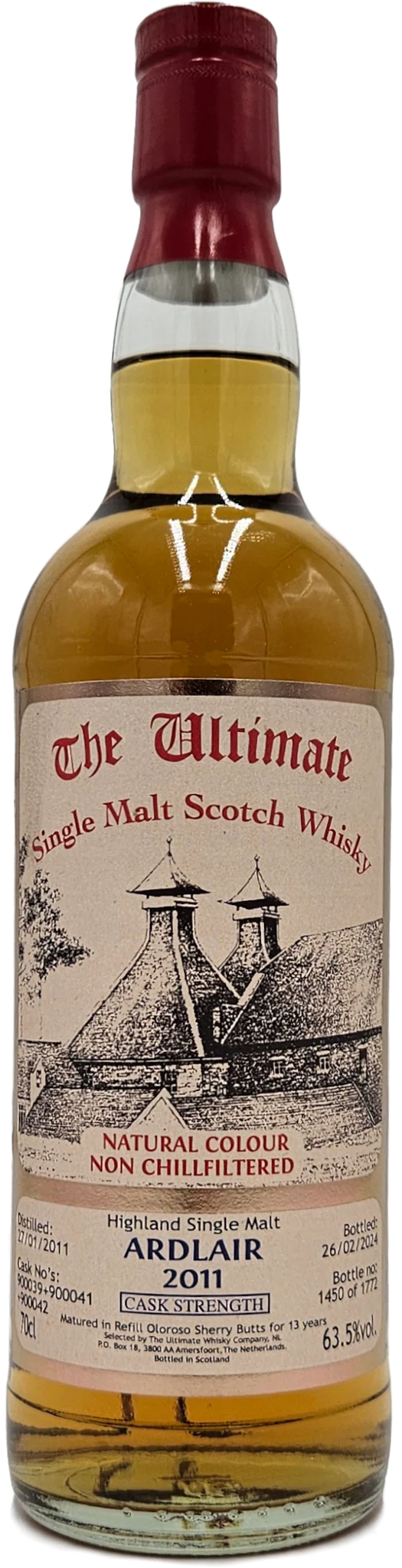 Ardlair Cask Strength 2011 13 Jahre Ultimate 0,7l, 63,5 Vol.-%