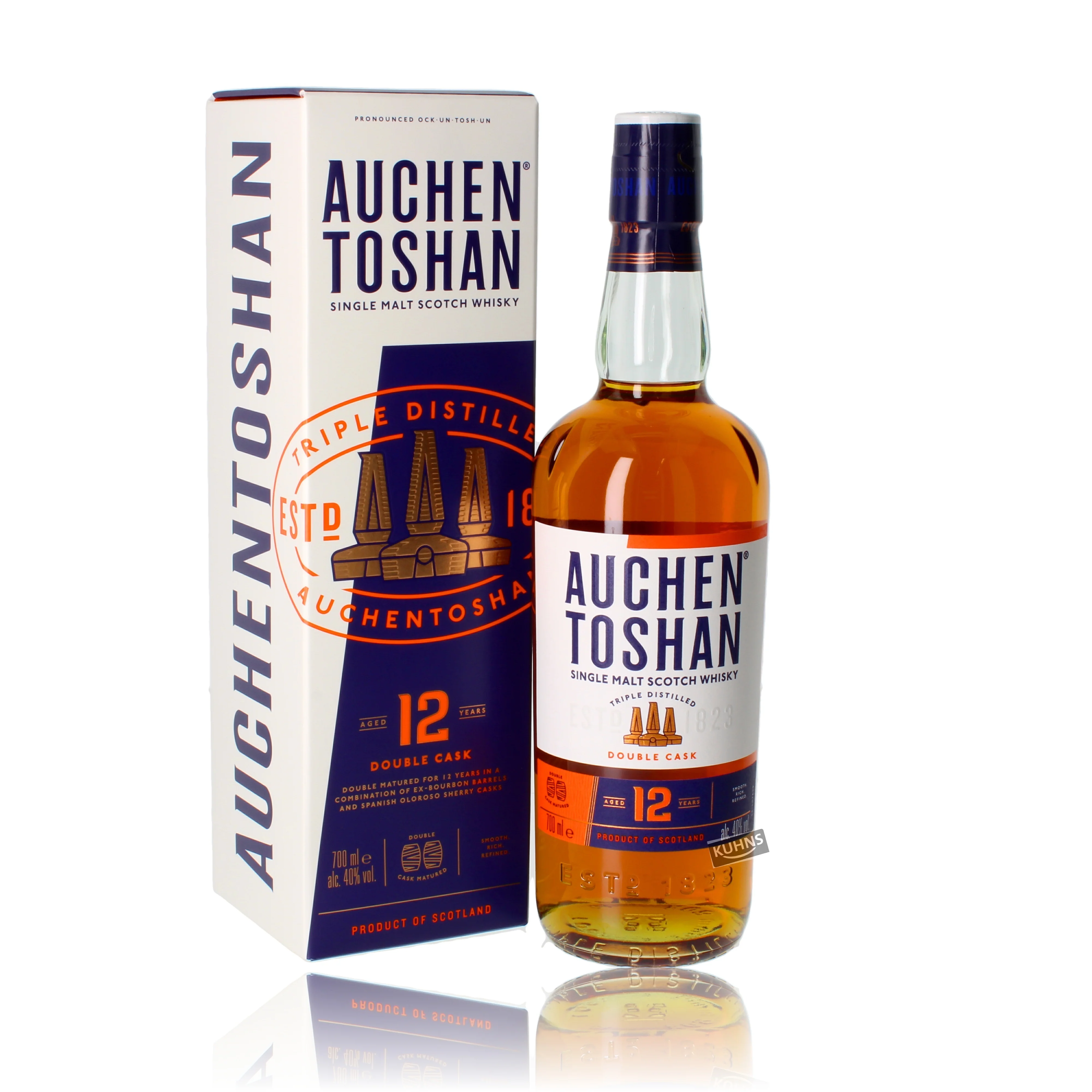 Auchentoshan 12 Jahre 0,7l, alc. 40 Vol.-%
