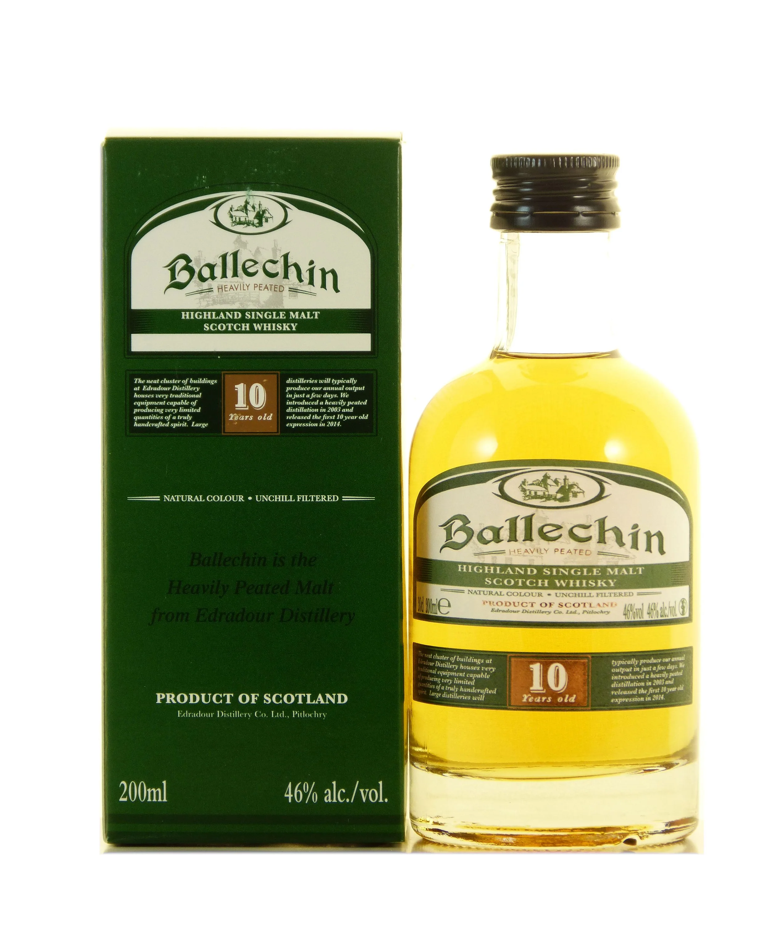 Ballechin 10 Jahre 0,2l, alc. 46 Vol.-%