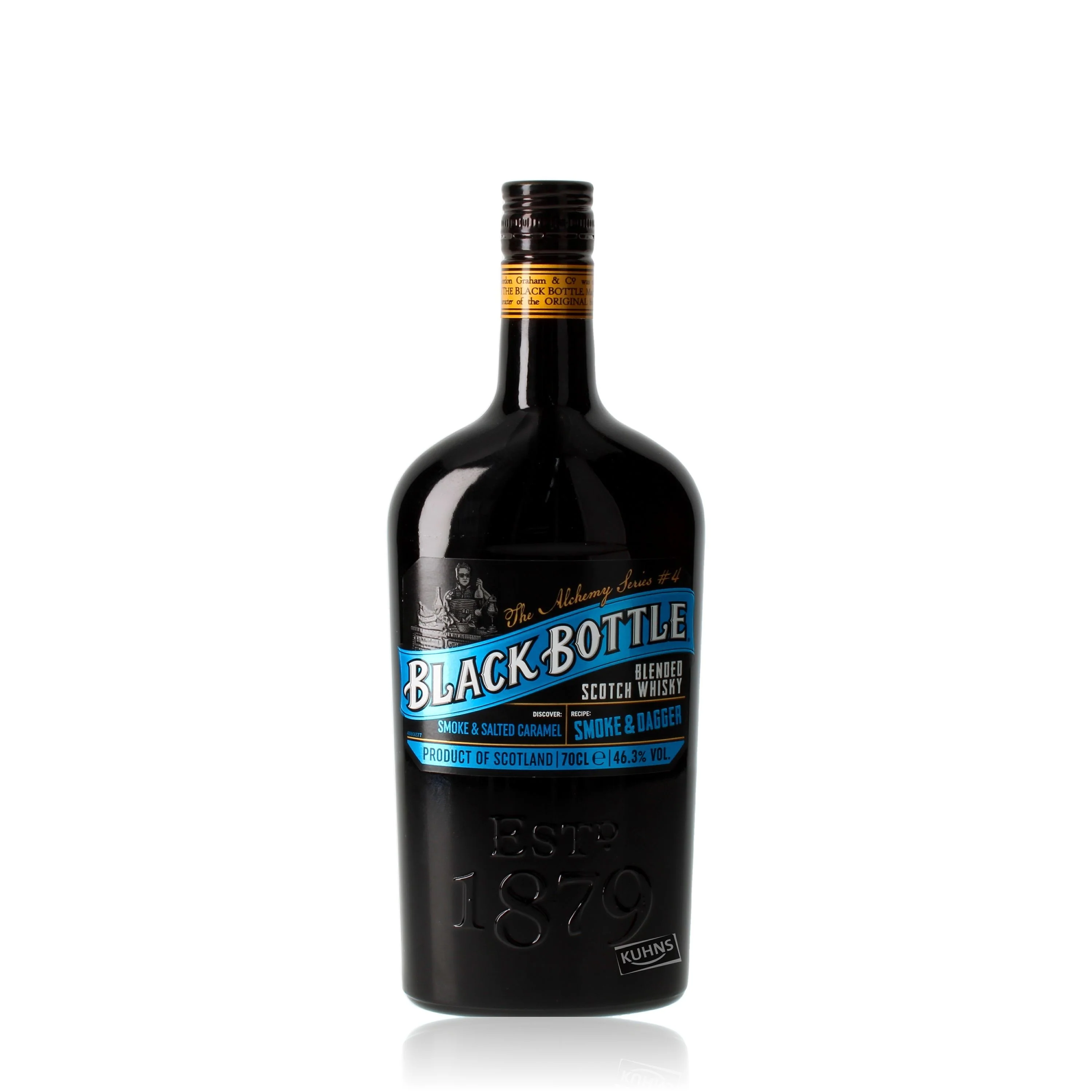 Black Bottle Smoke & Dagger 0,7l, alc. 46,3 Vol.-%