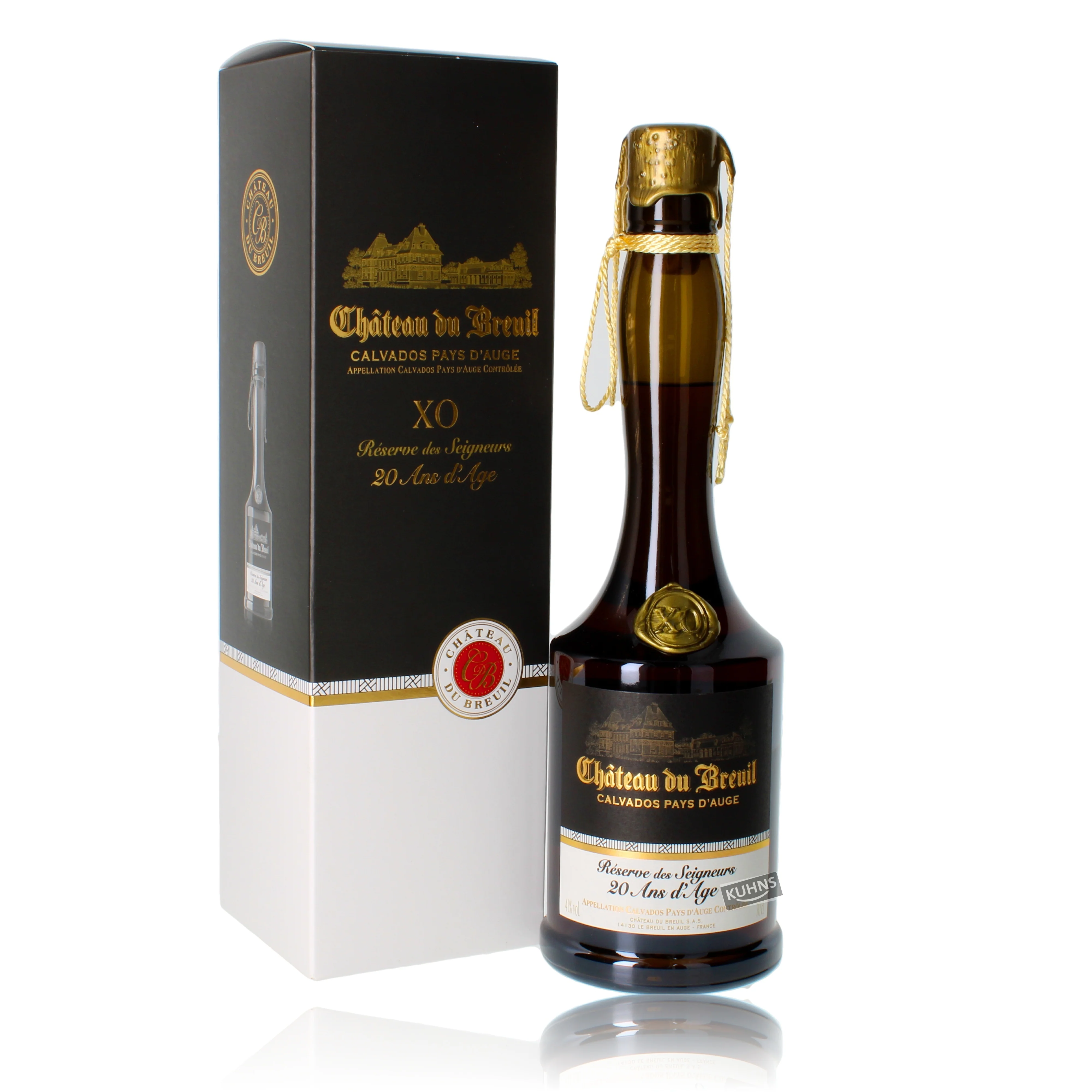 Chateau du Breuil XO 20 Jahre Calvados 0,7l, alc. 41 Vol.-%