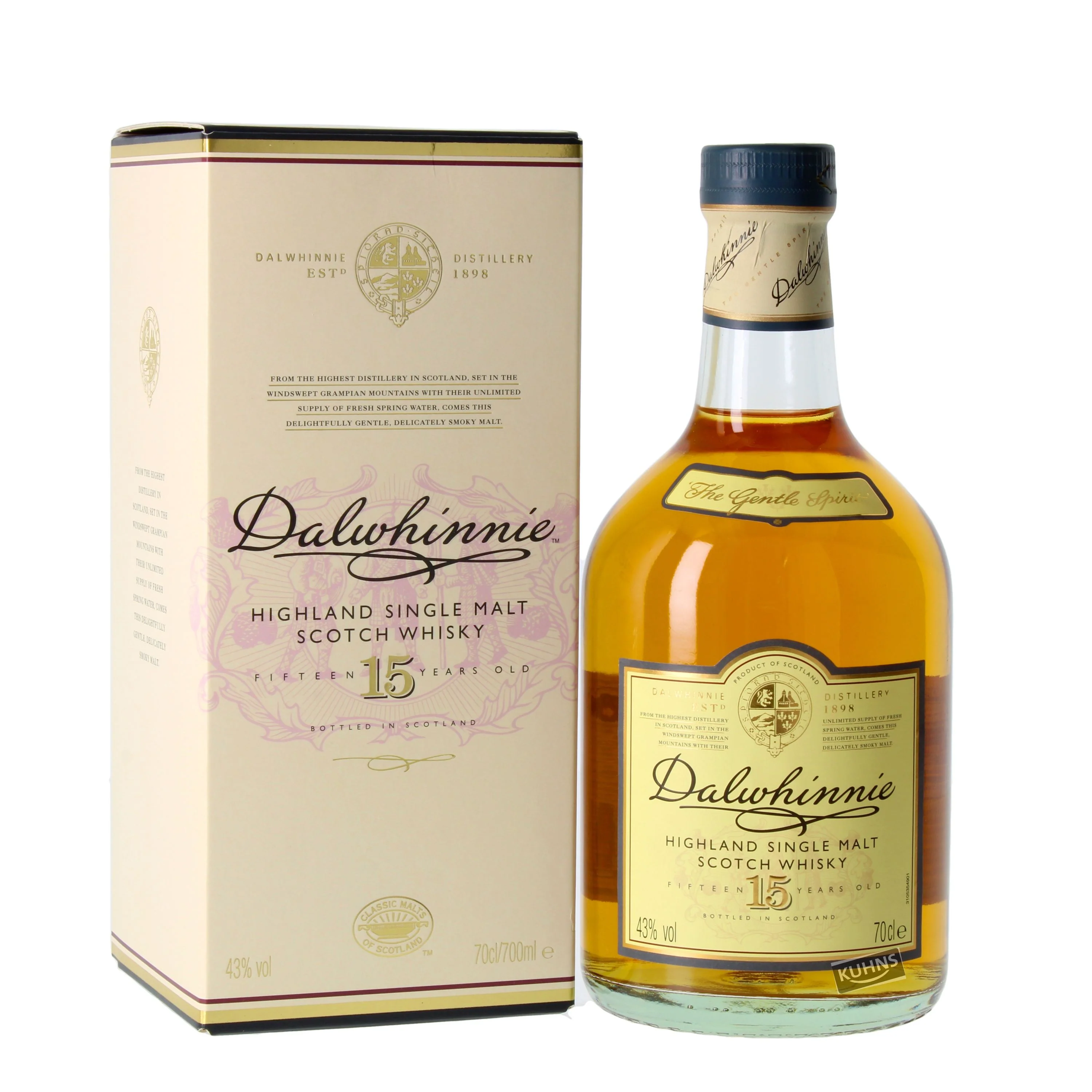 Dalwhinnie 15 Jahre 0,7l, alc. 43 Vol.-% - Image 4