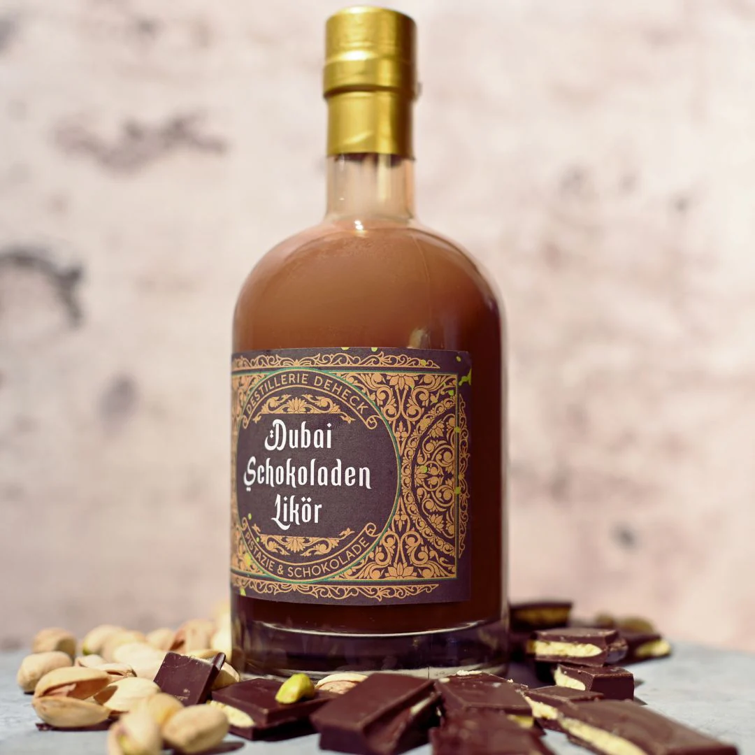 Deheck Dubai Schokolade Likör 0,5l, alc. 15 Vol.-% - Image 2