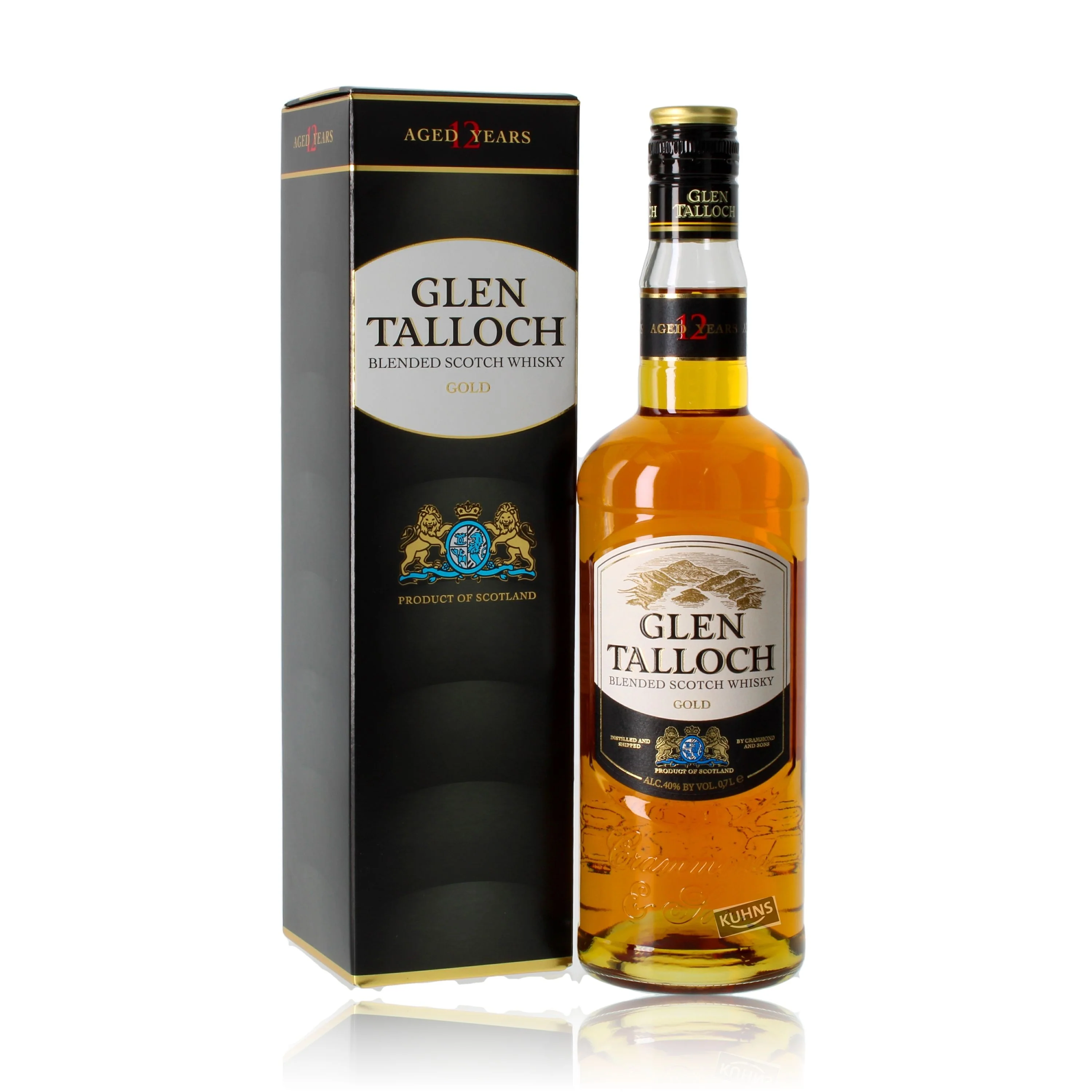 Glen Talloch Gold 12 Jahre Blended Whisky 0,7l, alc. 40 Vol.-%