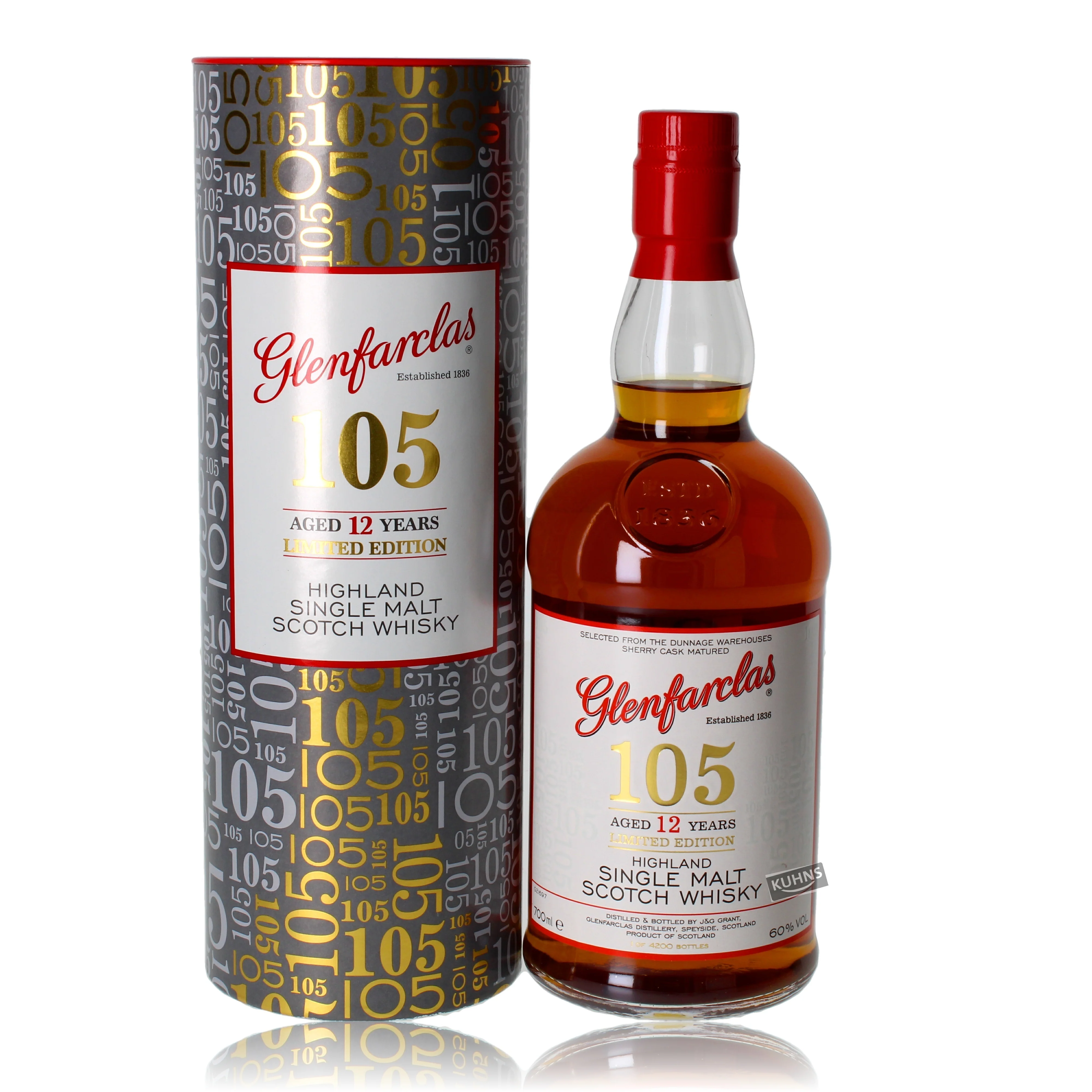 Glenfarclas 105 12 Jahre 0,7l, alc. 60 Vol.-%