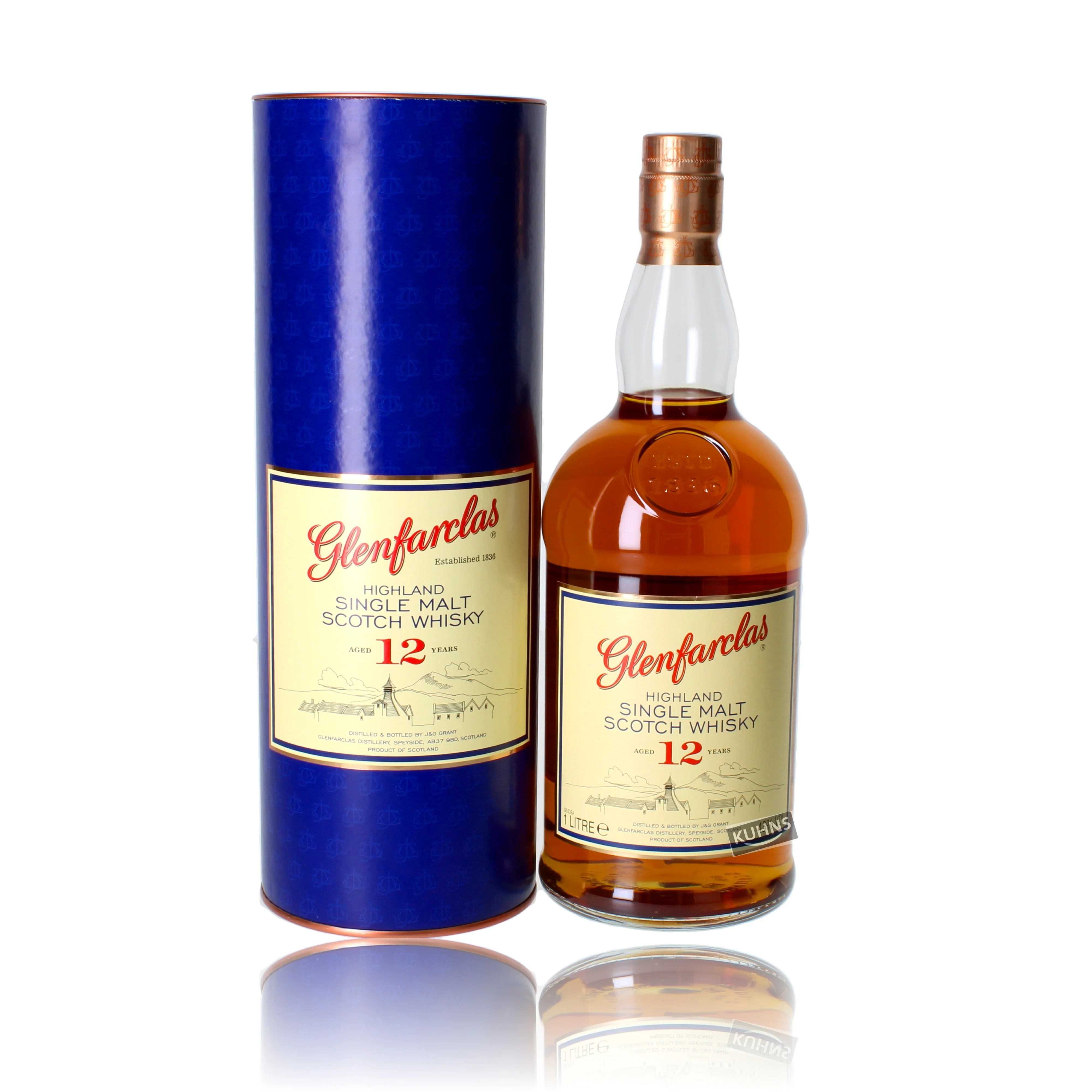 Glenfarclas 12 Jahre 1,0l, alc. 43 Vol.-%