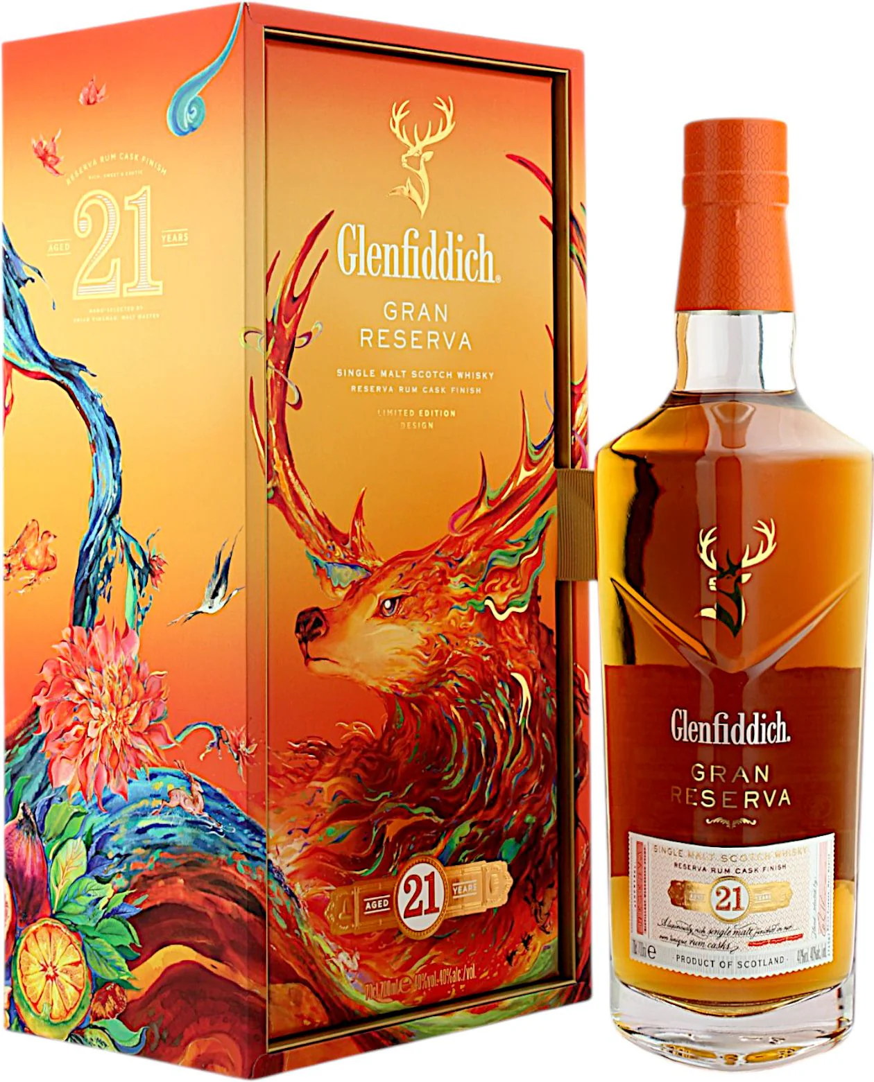 Glenfiddich 21 Jahre Chinese New Year 0,7l alc. 40 Vol.-%