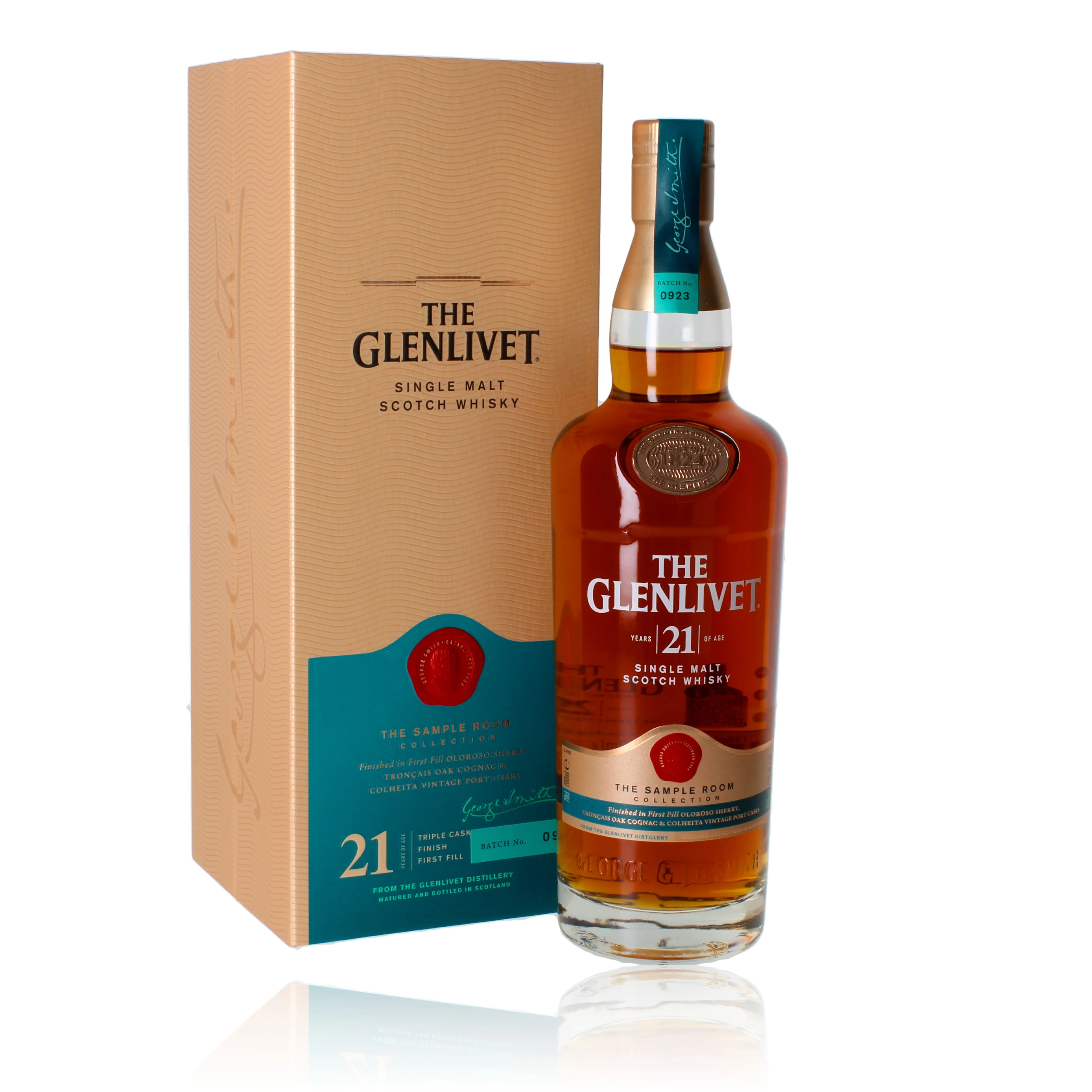 Glenlivet 21 Jahre 0,7l, alc. 43 Vol.-%