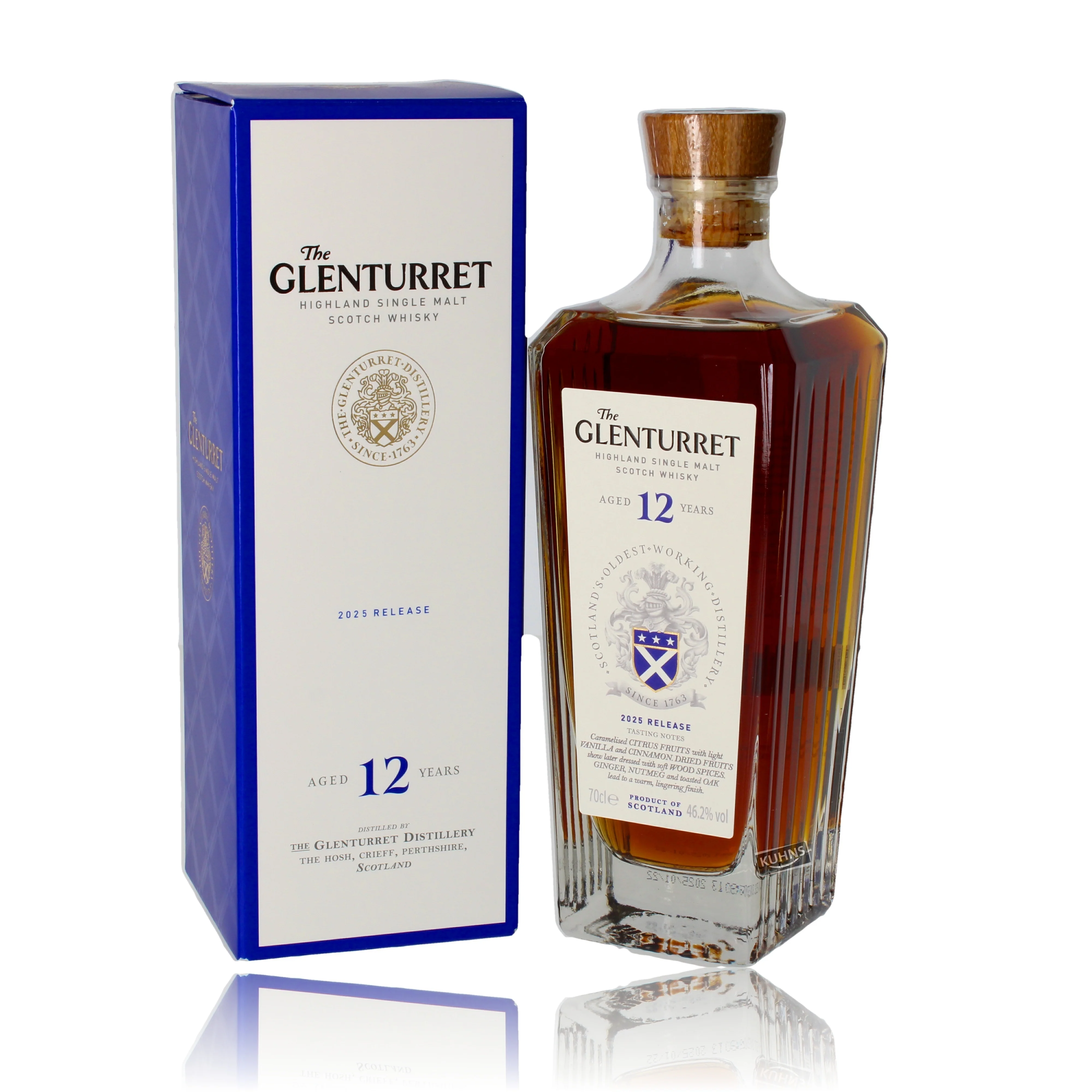 Glenturret 12 Jahre Release 2025 0,7l, alc. 46,2 Vol.-%