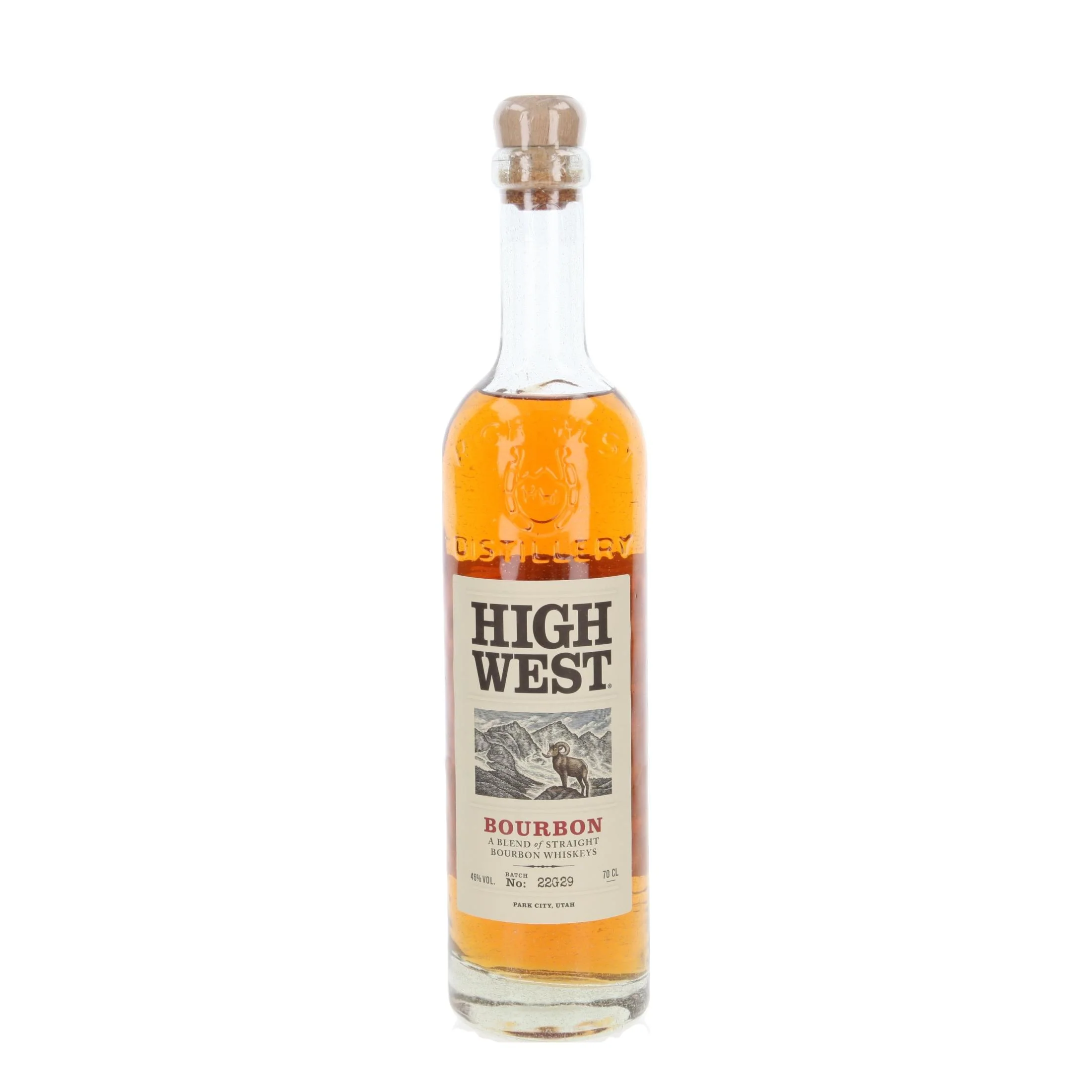 High West Bourbon Whiskey 0,7l, alc. 46 Vol.-%