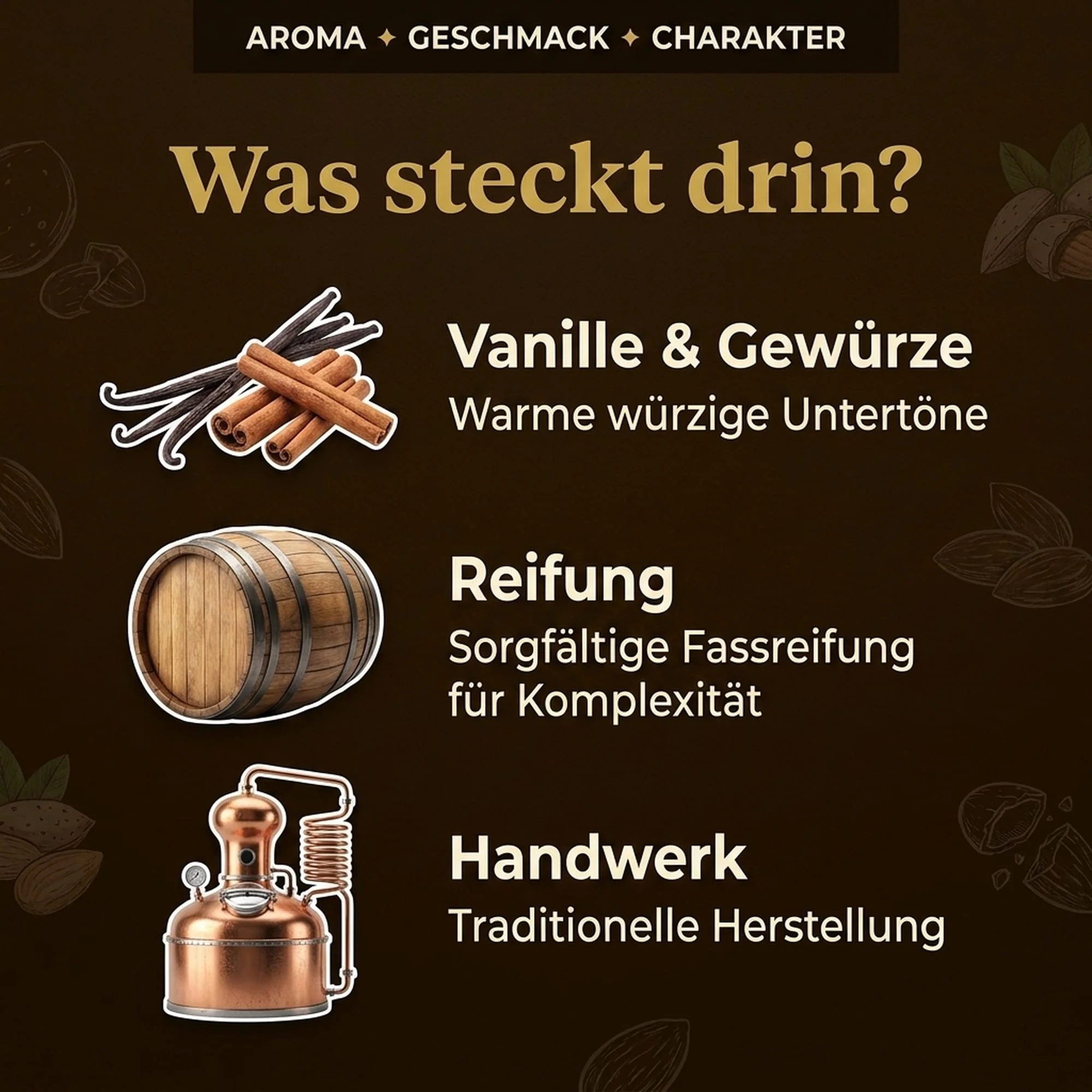 Hirschkuss Kräuterlikör 1,0l, alc. 38 Vol.-% - Image 2