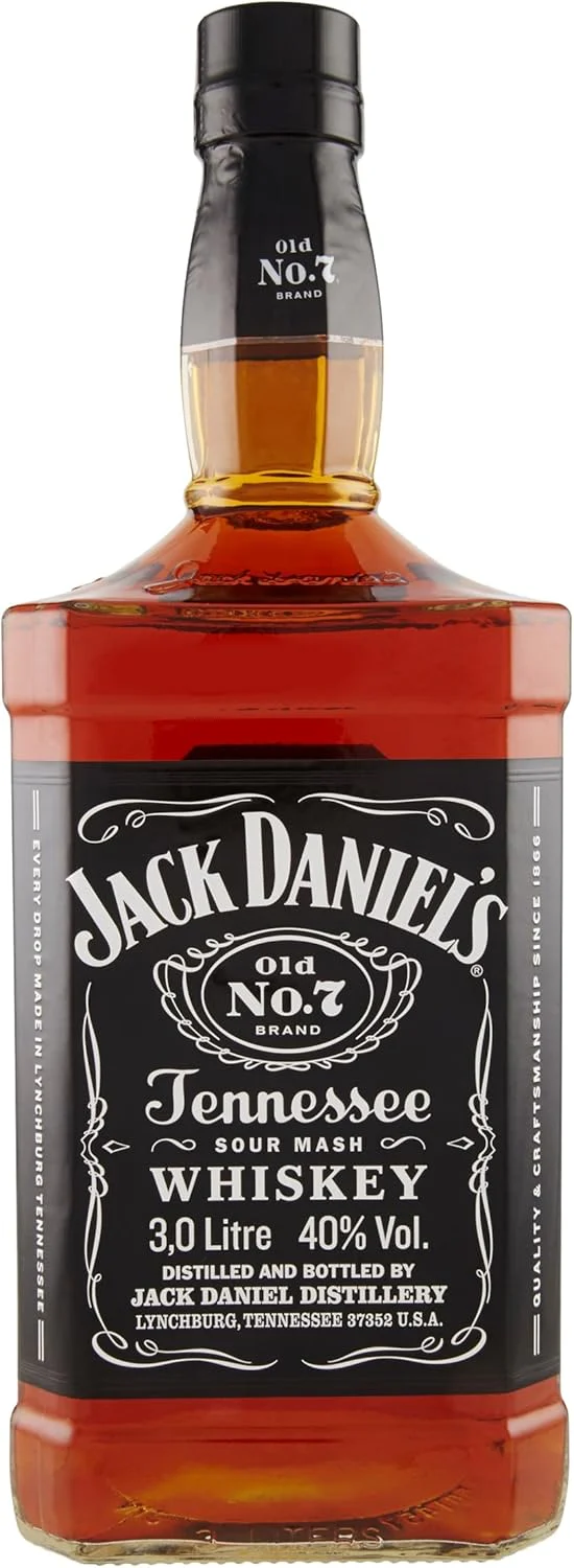 Jack Daniel's Old No.7 Tennessee Whiskey 3,0l alc. 40 Vol.-%