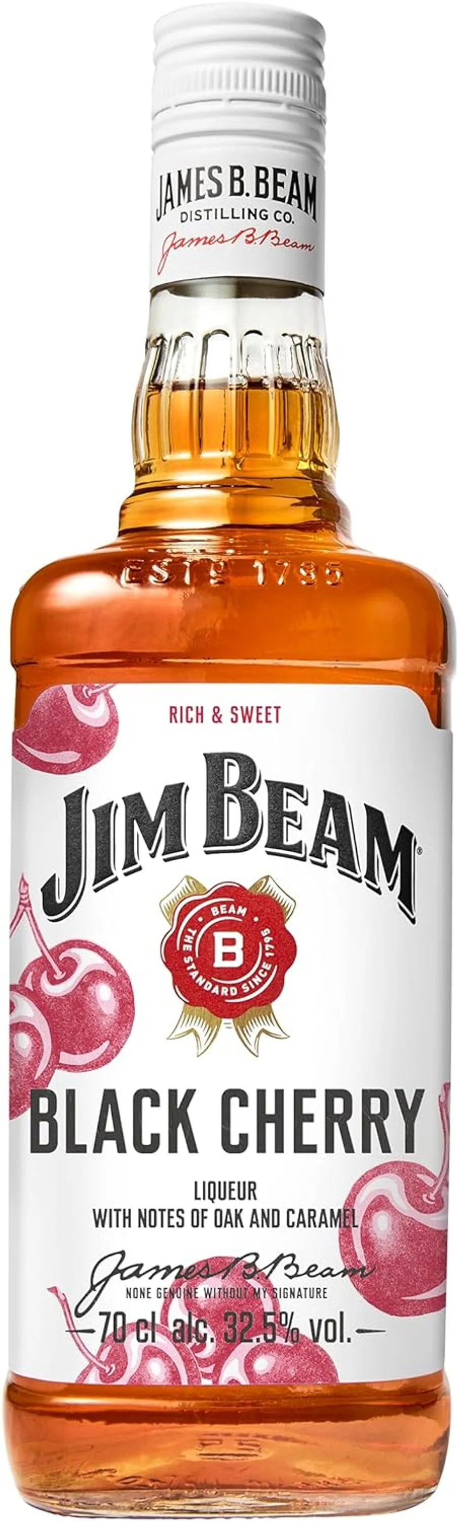 Jim Beam Black Cherry 0,7l, alc. 32,5 Vol.-%