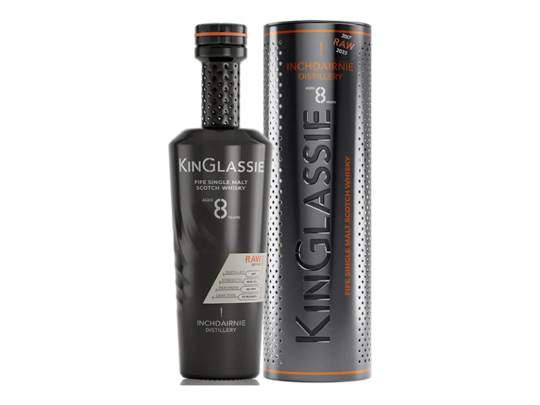 KinGlassie “Raw” 8 Jahre Single Malt 0,7l, alc. 46,3 Vol.-%