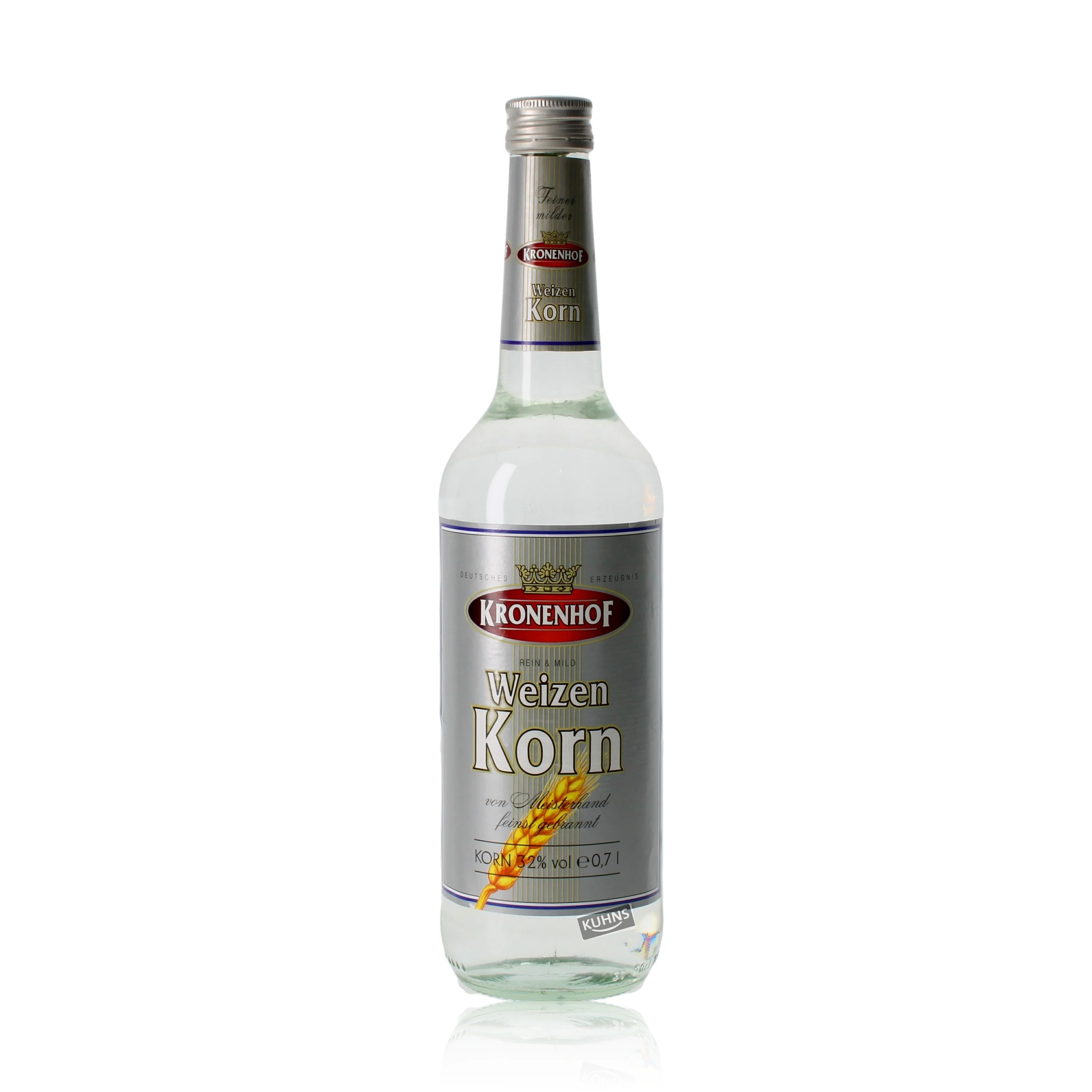 Kronenhof Weizen Korn 0,7l, alc. 32 Vol.-%