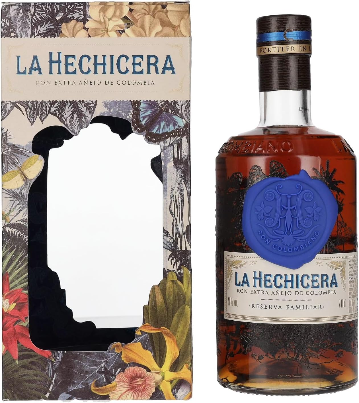 La Hechicera Fine Aged Rum 0,7l, alc. 40 Vol.-%