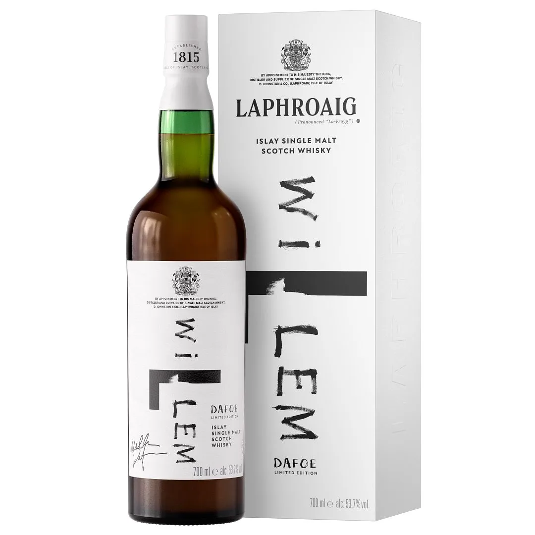 Laphroaig 14 Jahre Willem Dafoe 0,7l, alc. 53,7 Vol.-%