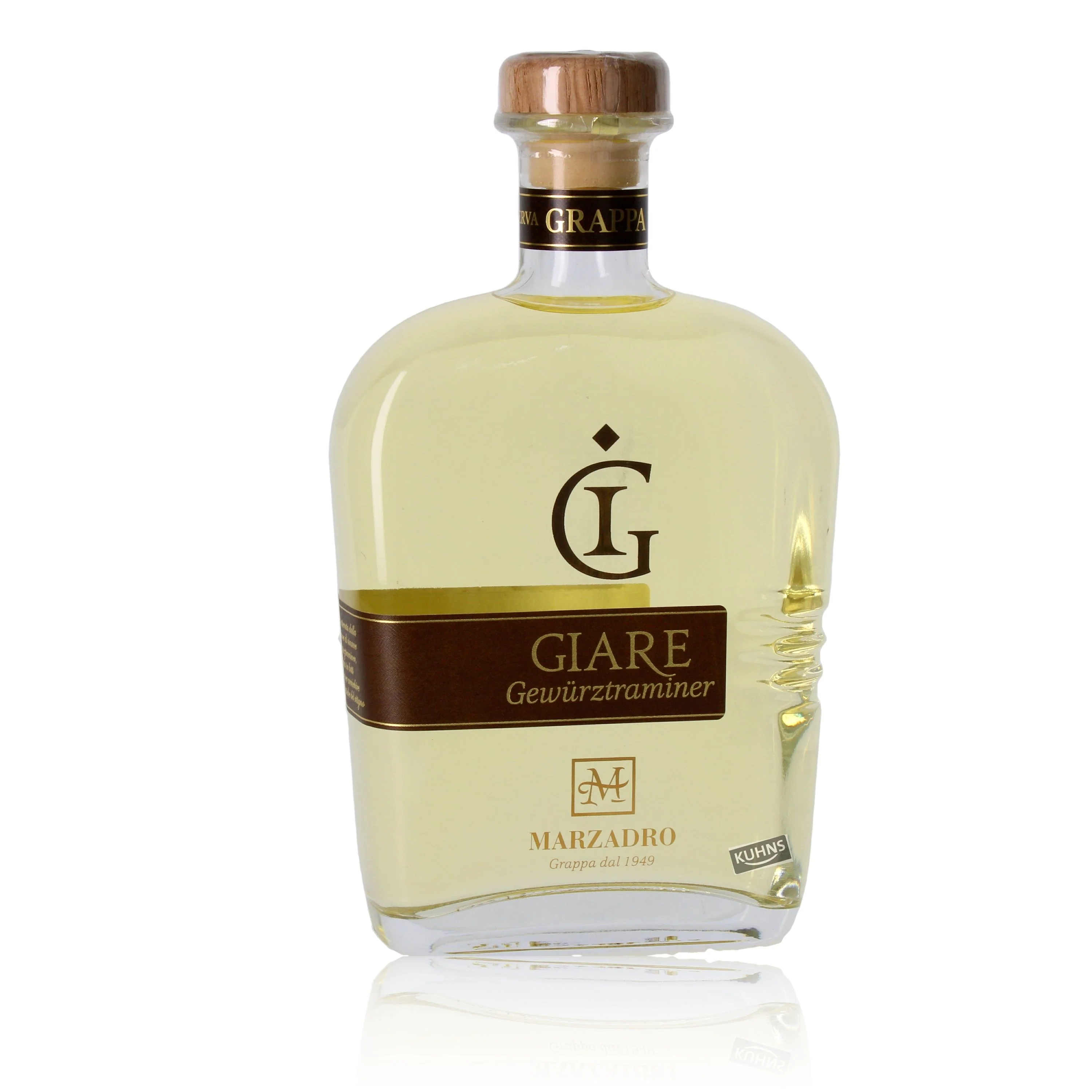 Marzadro Giare Gewürztraminer 0,7l, alc. 41 Vol.-%, Grappa Italien