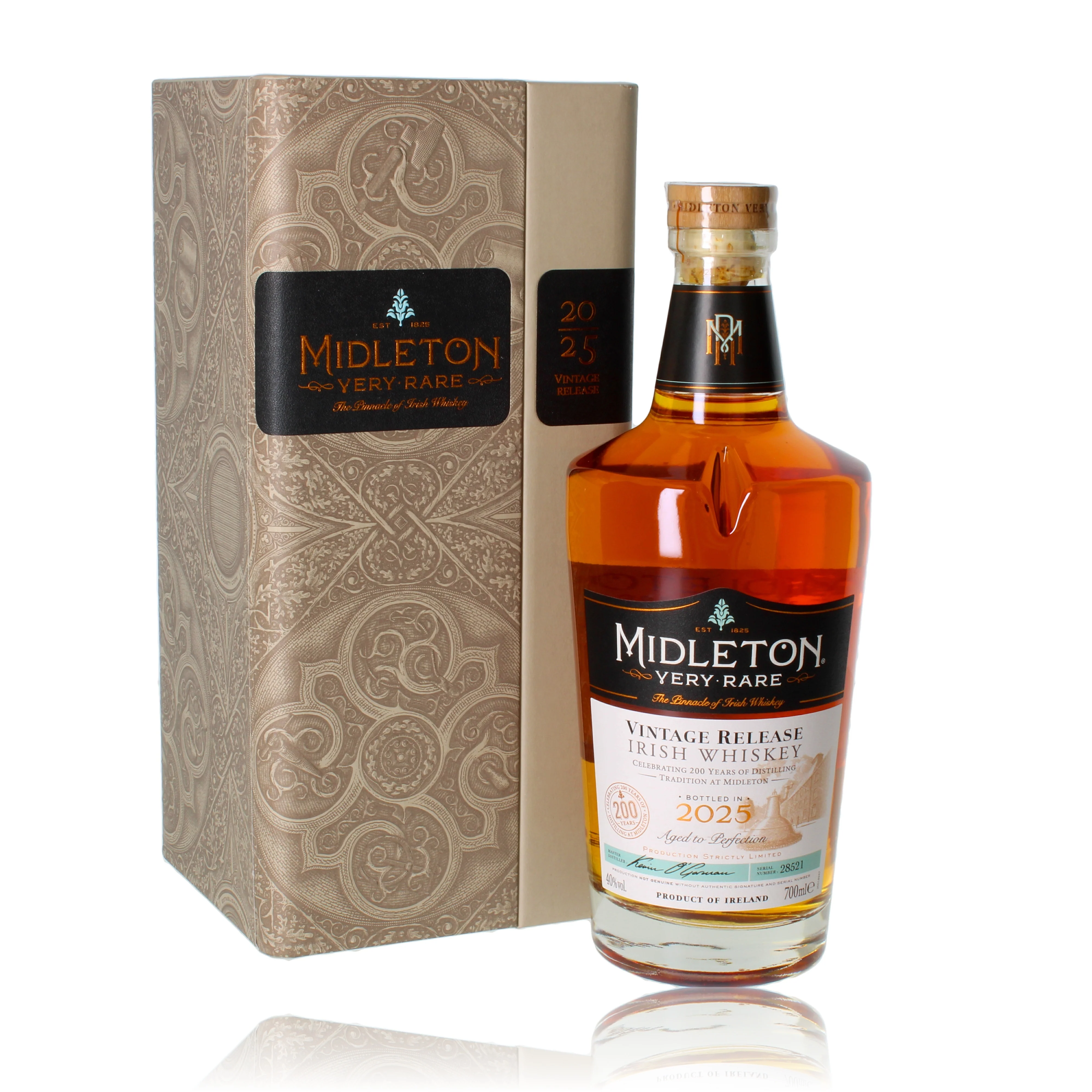 Midleton Very Rare 2025 Irish Whiskey 0,7l, alc. 40 Vol.-%