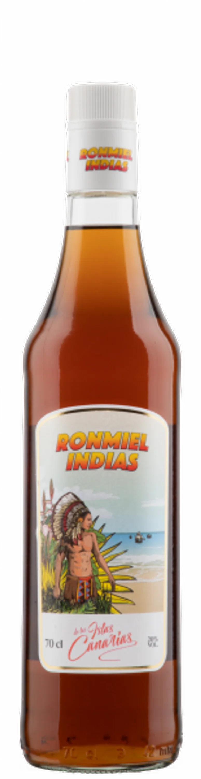 Ronmiel Indias 0,7l, alc. 20 Vol.-%, Rum-Likör Spanien