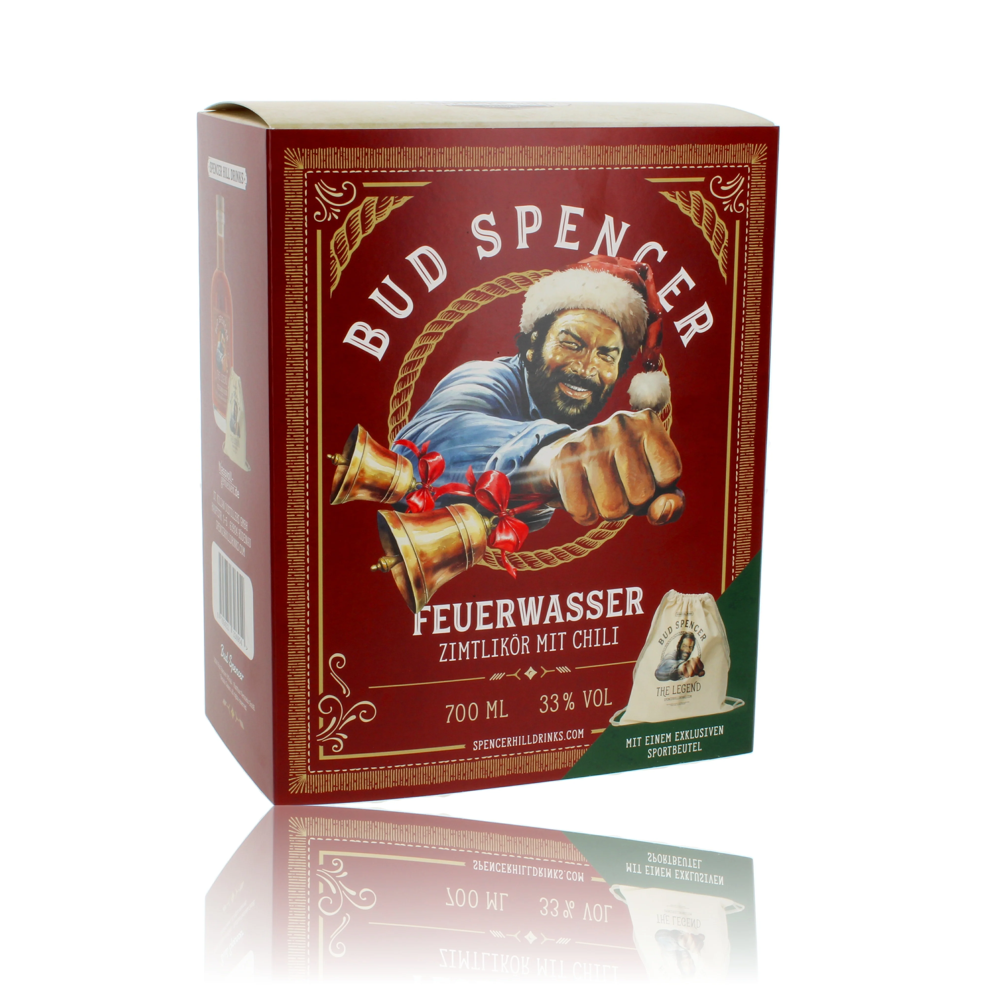 St. Kilian Bud Spencer Feuerwasser Geschenkset 0,7l, alc. 33 Vol.-%