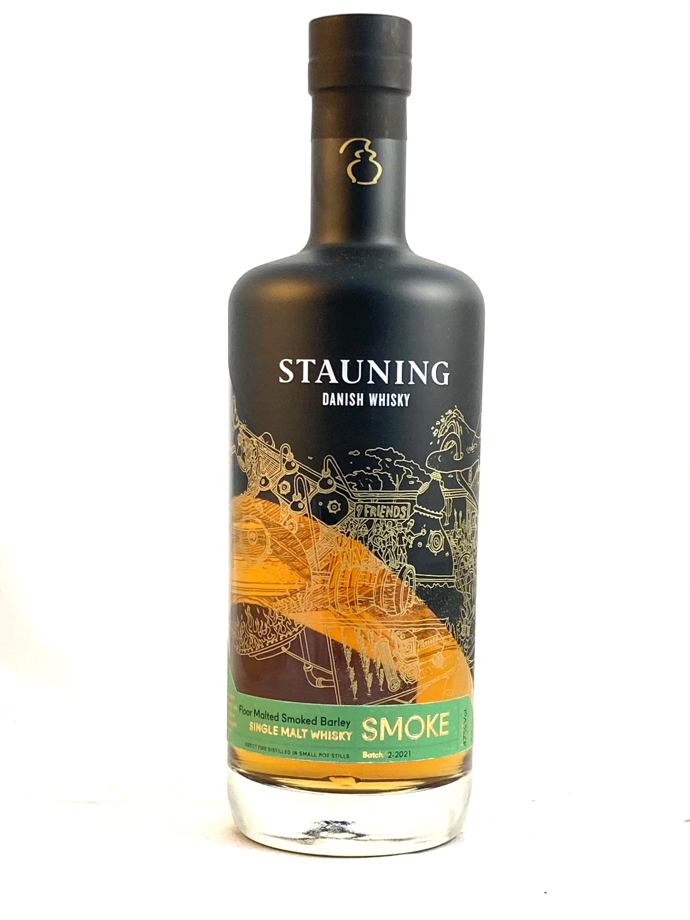 Stauning Smoke Danish Single Malt Whisky 0,7l, alc. 47 Vol.-%