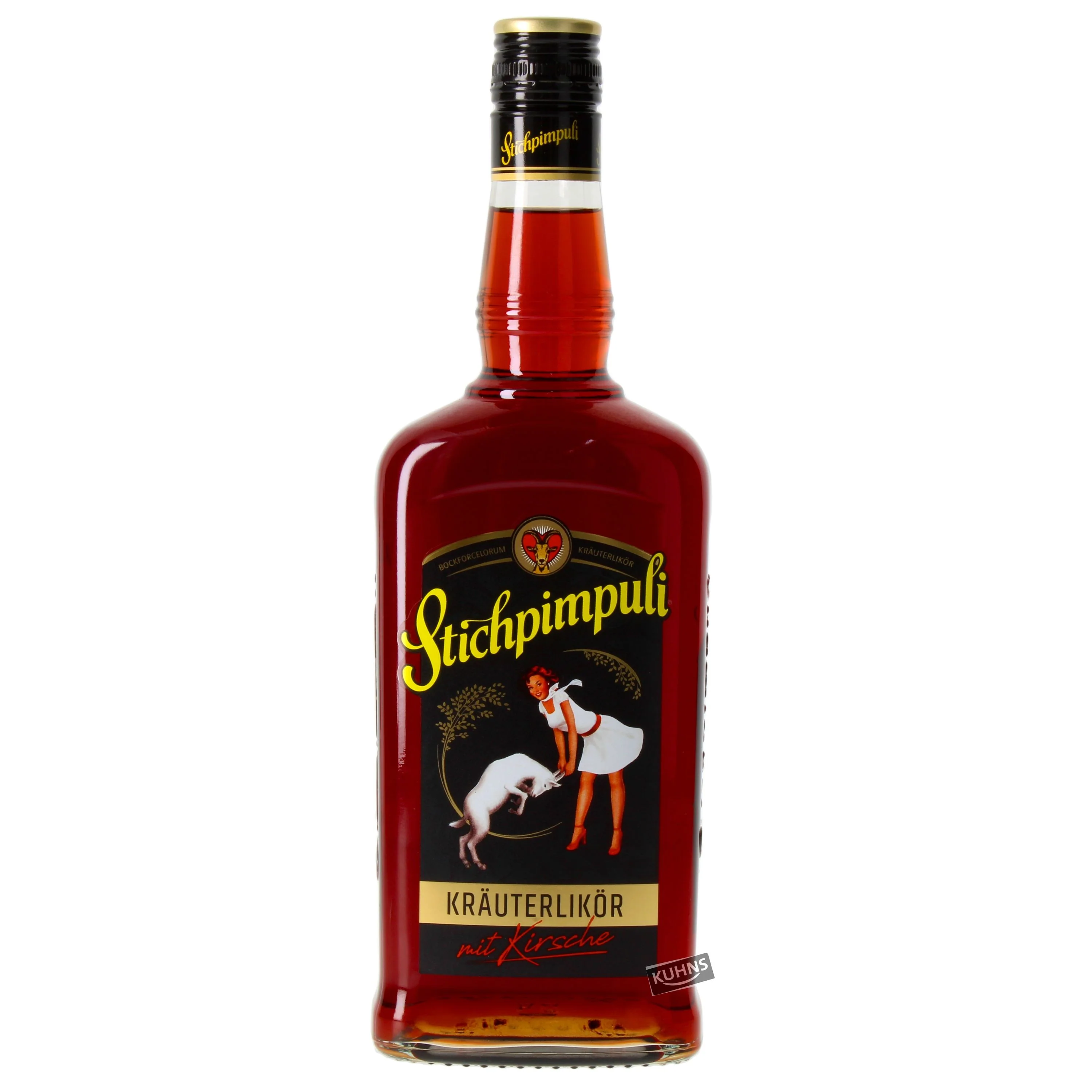 Stichpimpuli-Bockforcelorum Kräuterlikör 0,7l, alc. 35 Vol.-%