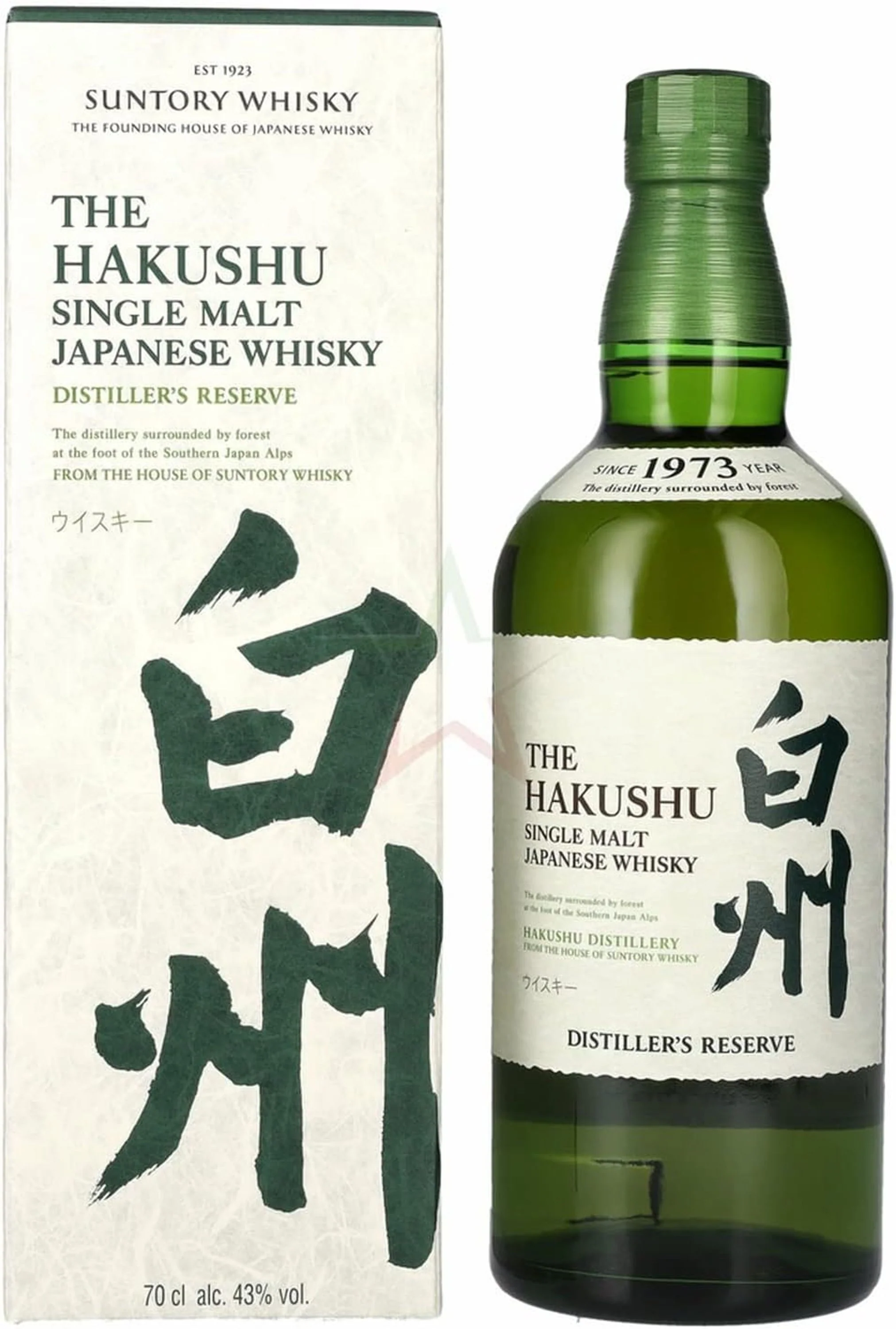 The Hakushu Distillers Reserve 0,7l, alc. 43 Vol.-%