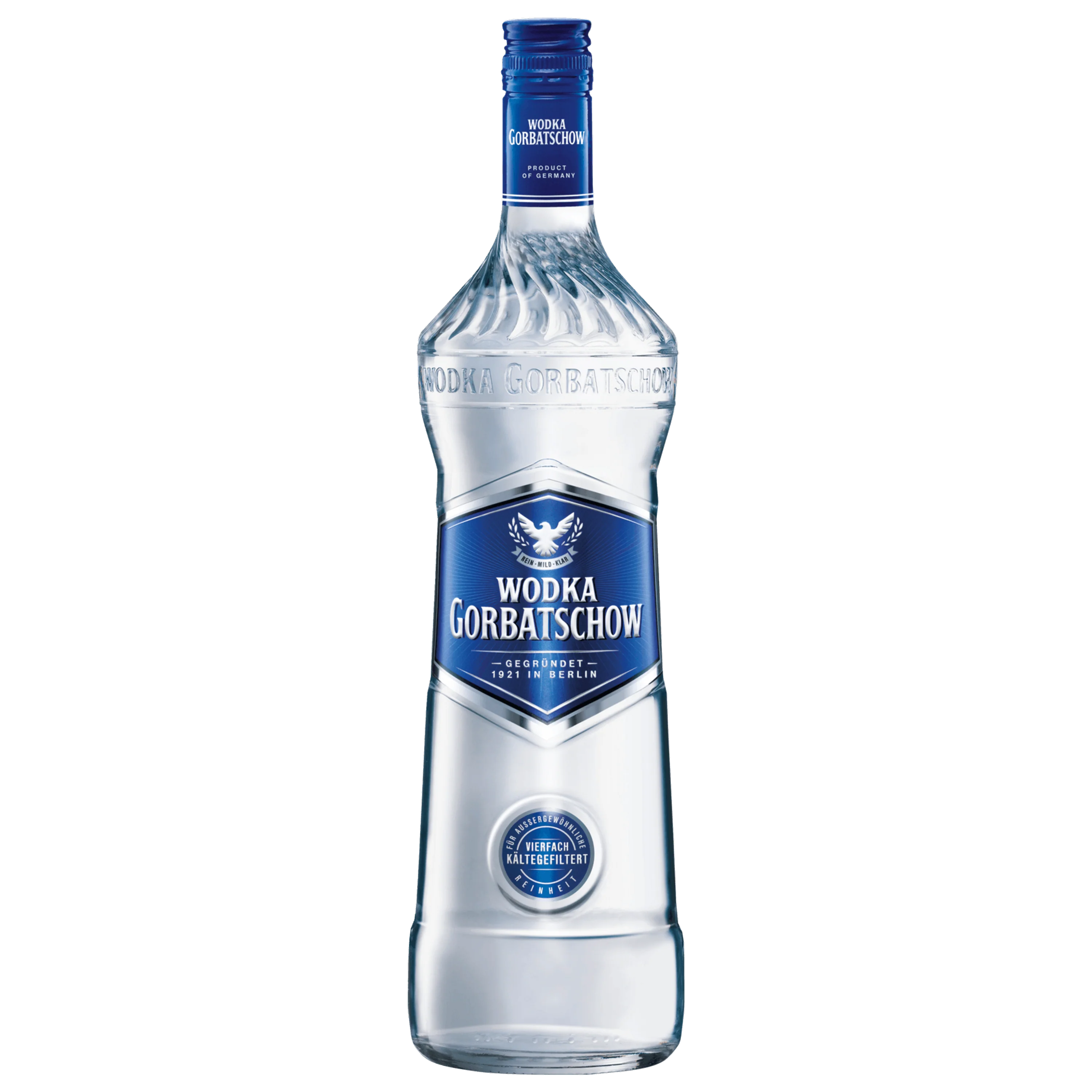 Wodka Gorbatschow 1,0l, alc. 37,5 Vol.-%, Wodka Deutschland